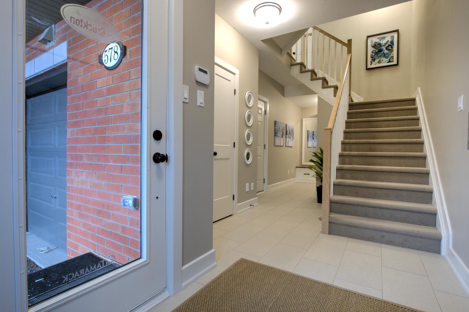 Brockton Stairs Gallery Townhome